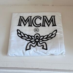MCM White XXL bag